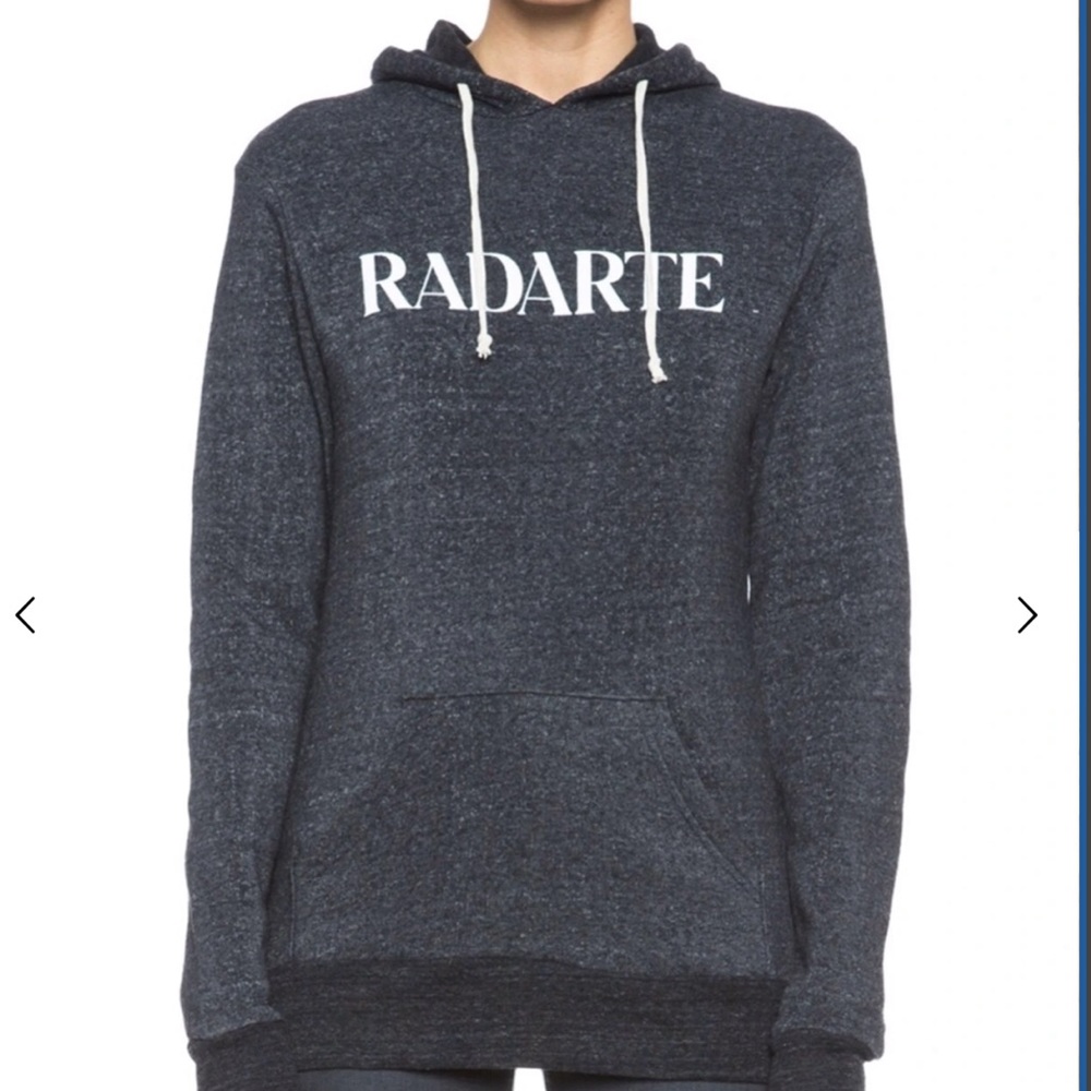 Rodarte RADARTE Gray Heathered Hoodie